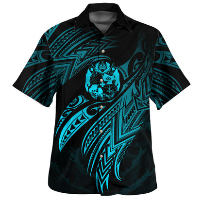 Tonga Custom Personalised Hawaiian Shirt Legend Color Version