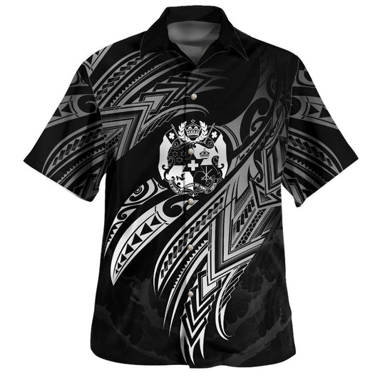 Tonga Custom Personalised Hawaiian Shirt Legend Color Version