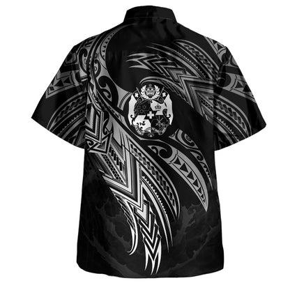 Tonga Custom Personalised Hawaiian Shirt Legend Color Version