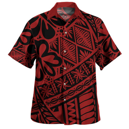 Tonga Combo Short Sleeve Dress And Shirt Kupesi Ngatu