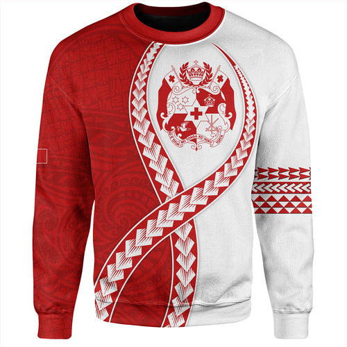 Tonga Sweatshirt Tribal Polynesian In My Heart