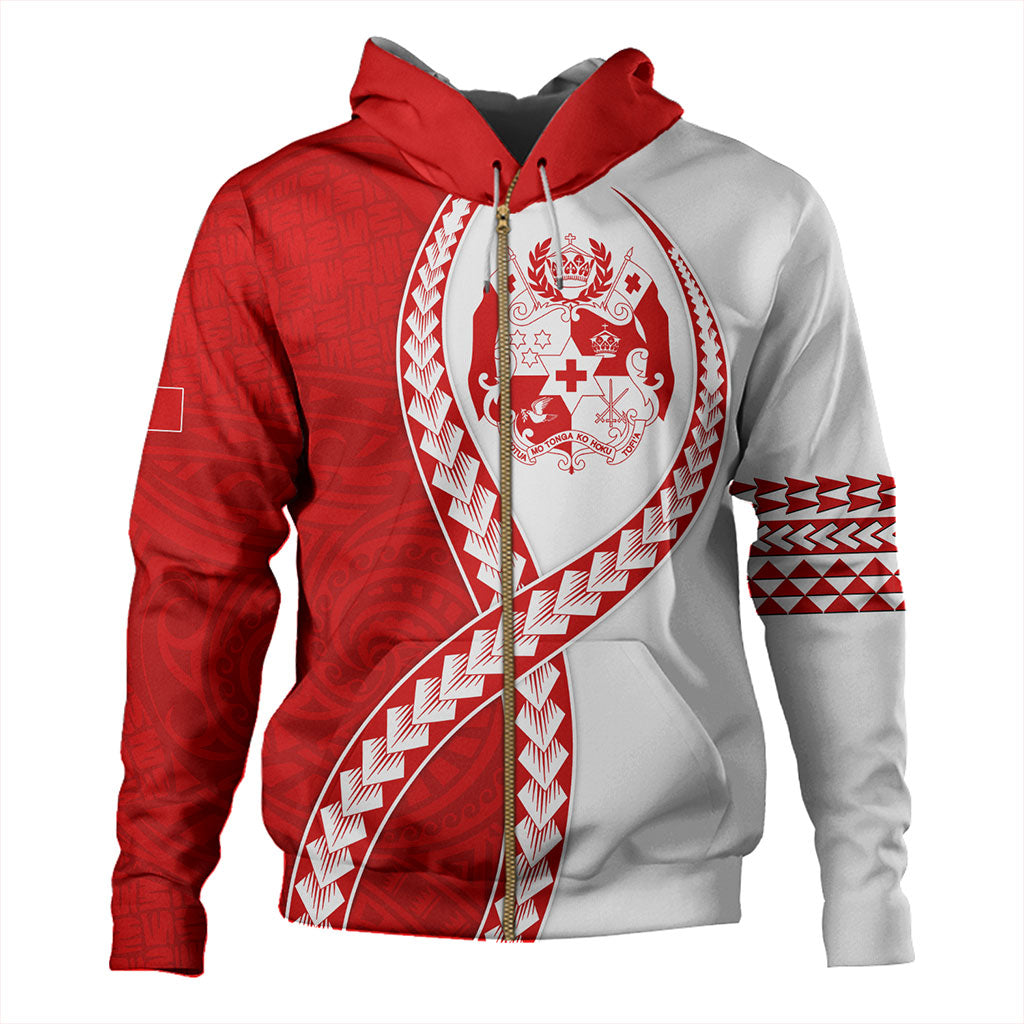 Tonga Hoodie Tribal Polynesian In My Heart