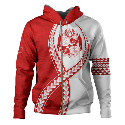 Tonga Hoodie Tribal Polynesian In My Heart
