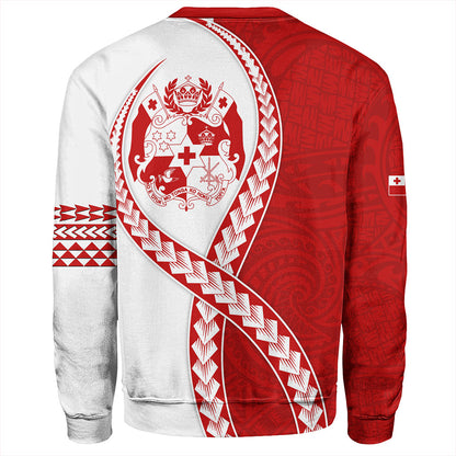Tonga Sweatshirt Tribal Polynesian In My Heart
