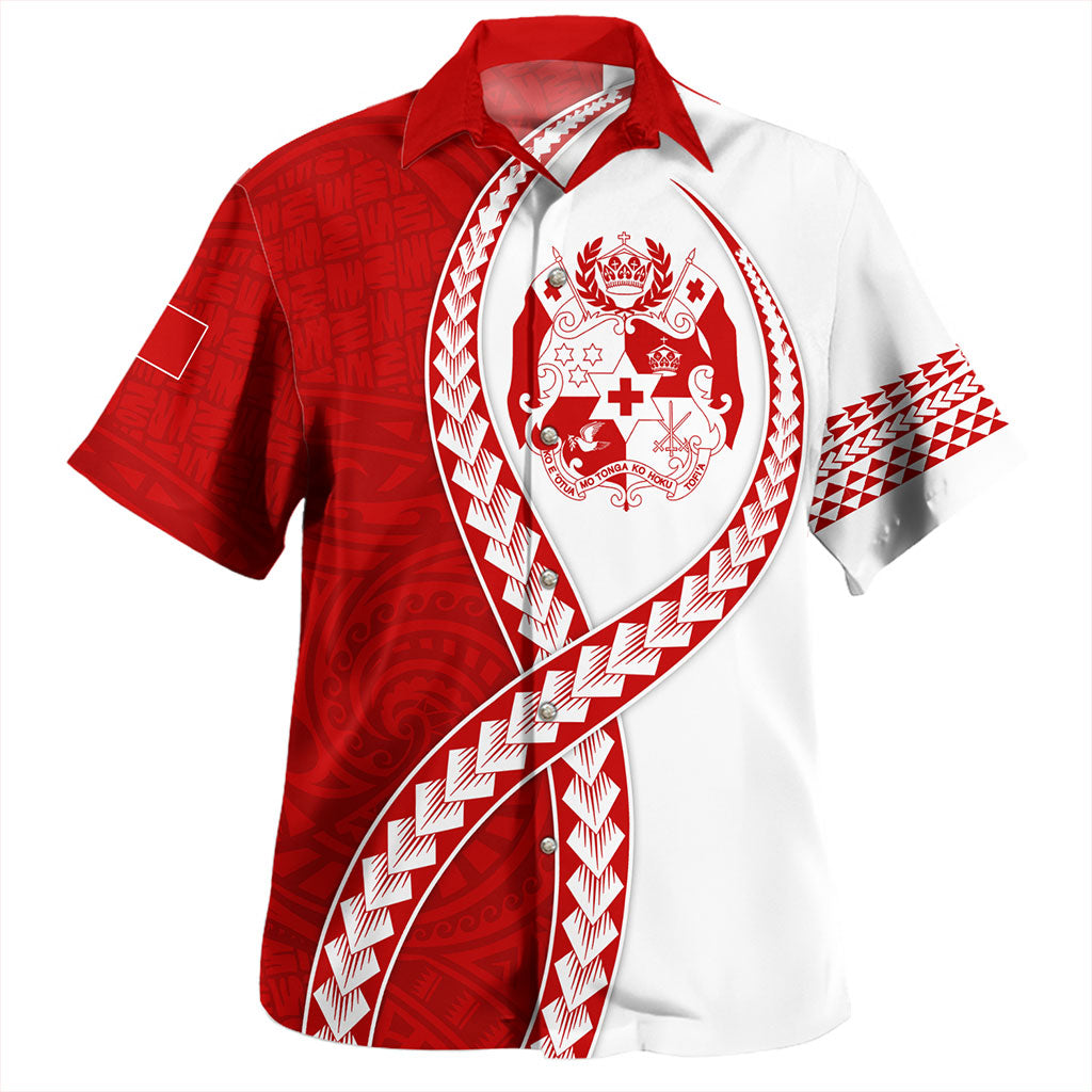 Tonga Hawaiian Shirt Tribal Polynesian In My Heart