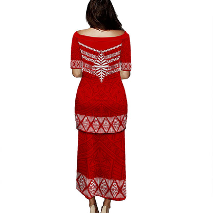 Tonga Puletasi Kupesi Ngatu Pattern