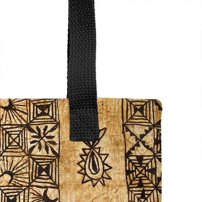 Tonga Tote Bag Ngatu Design