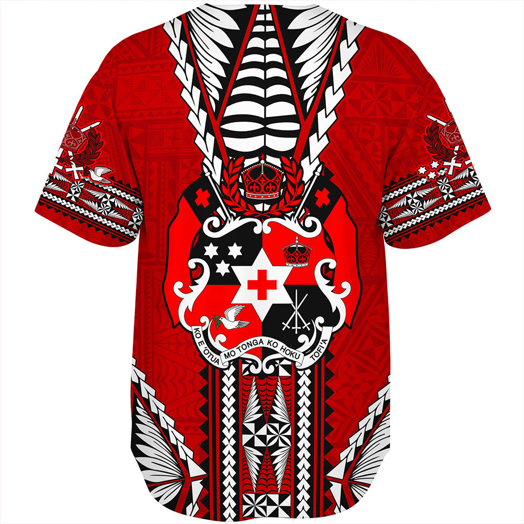 Tonga Baseball Shirt Traditional Tongan Piece
