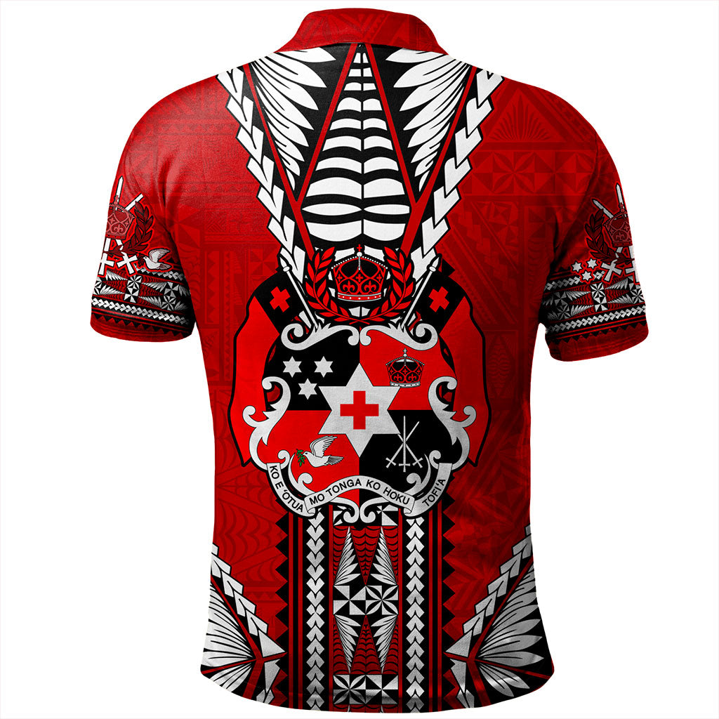 Tonga Polo Shirt Traditional Tongan Piece