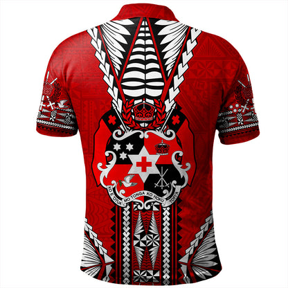 Tonga Polo Shirt Traditional Tongan Piece