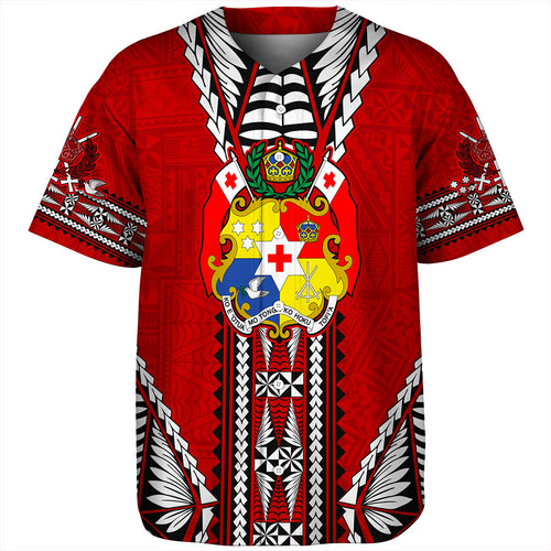 Tonga Baseball Shirt Traditional Tongan Piece