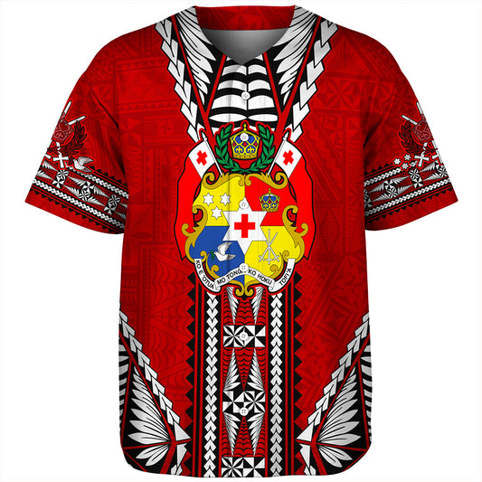 Tonga Baseball Shirt Traditional Tongan Piece
