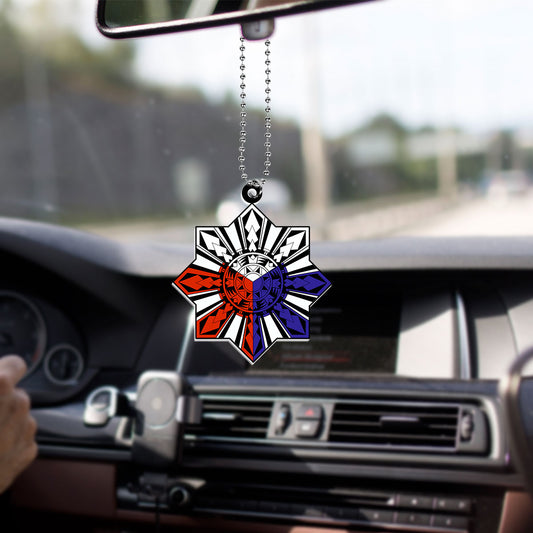 Philippines Filipinos Car Hanging Ornament Tribal Design Pattern
