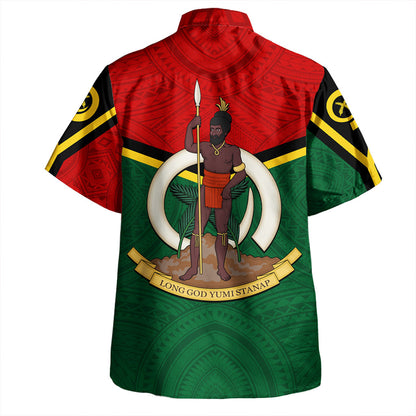 Vanuatu Hawaiian Shirt Tribal Flag Sport Style