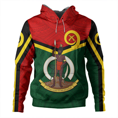 Vanuatu Hoodie Tribal Flag Sport Style