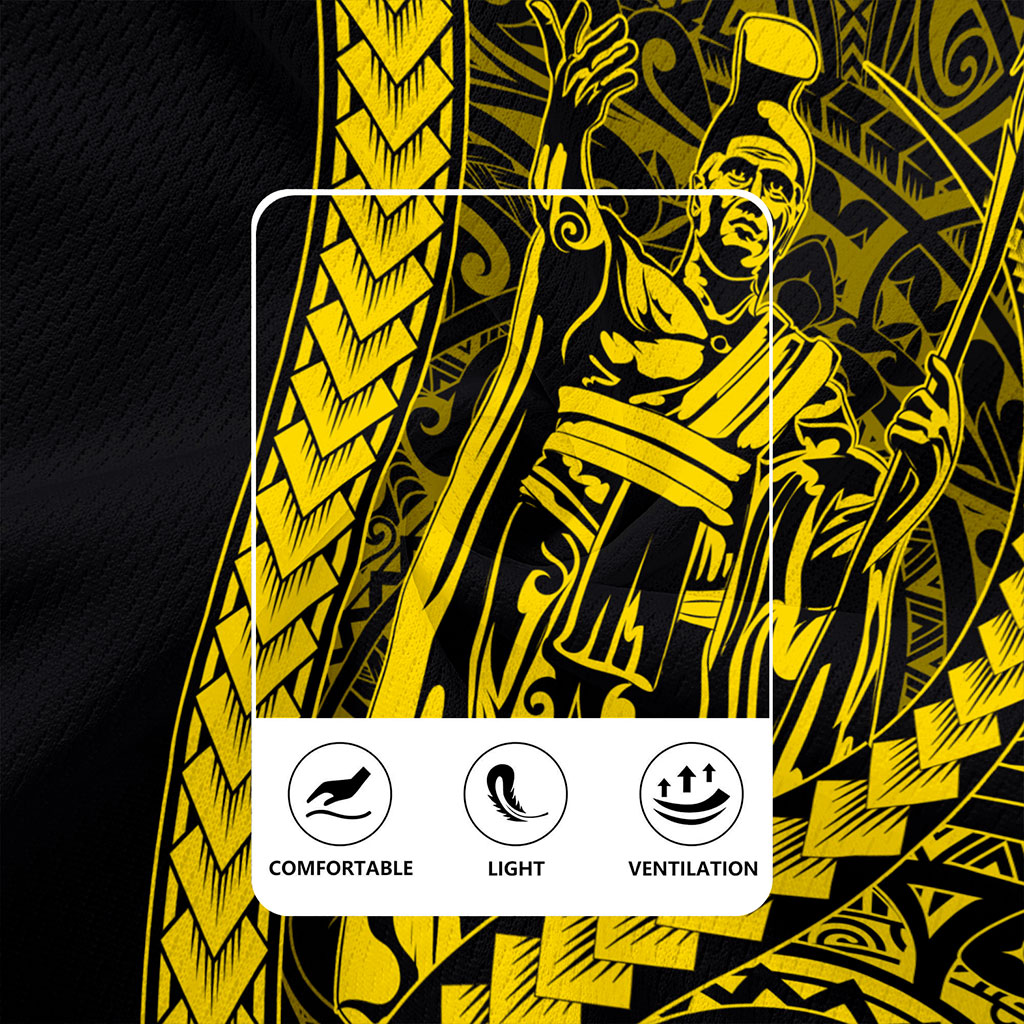 Hawaii Rugby Jersey Tribal Polynesian Kanaka Maoli King Kamehameha