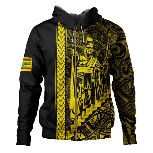 Hawaii Hoodie Tribal Polynesian Kanaka Maoli King Kamehameha