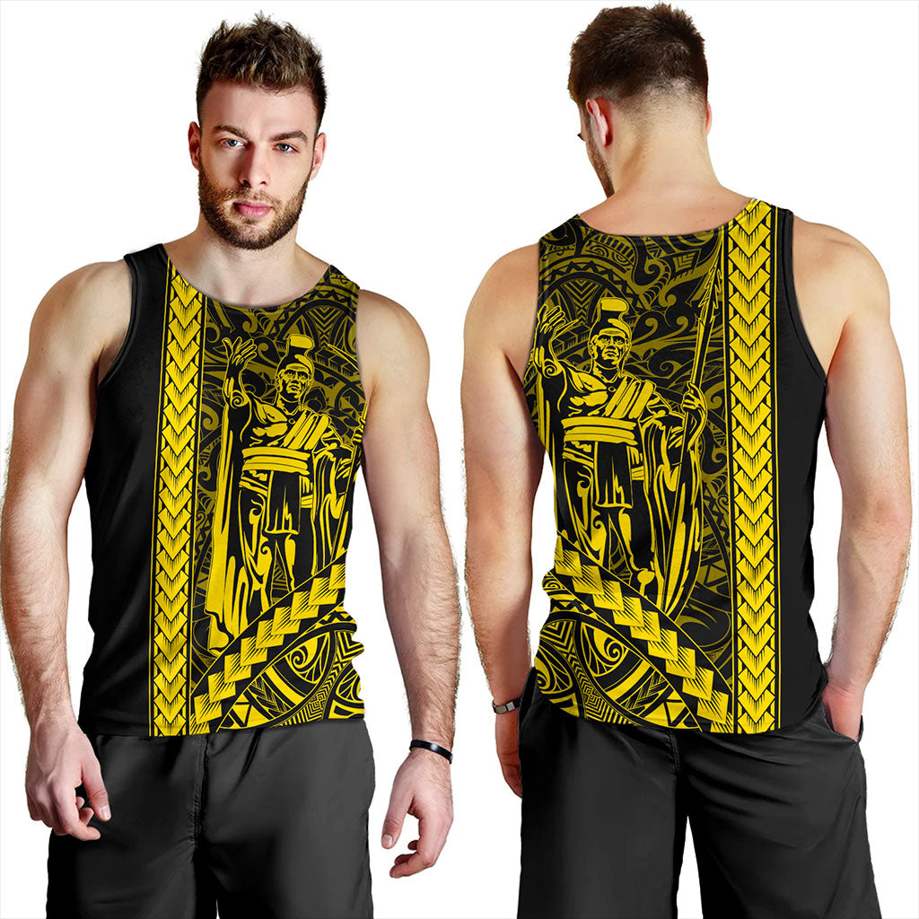Hawaii Tank Top Tribal Polynesian Kanaka Maoli King Kamehameha