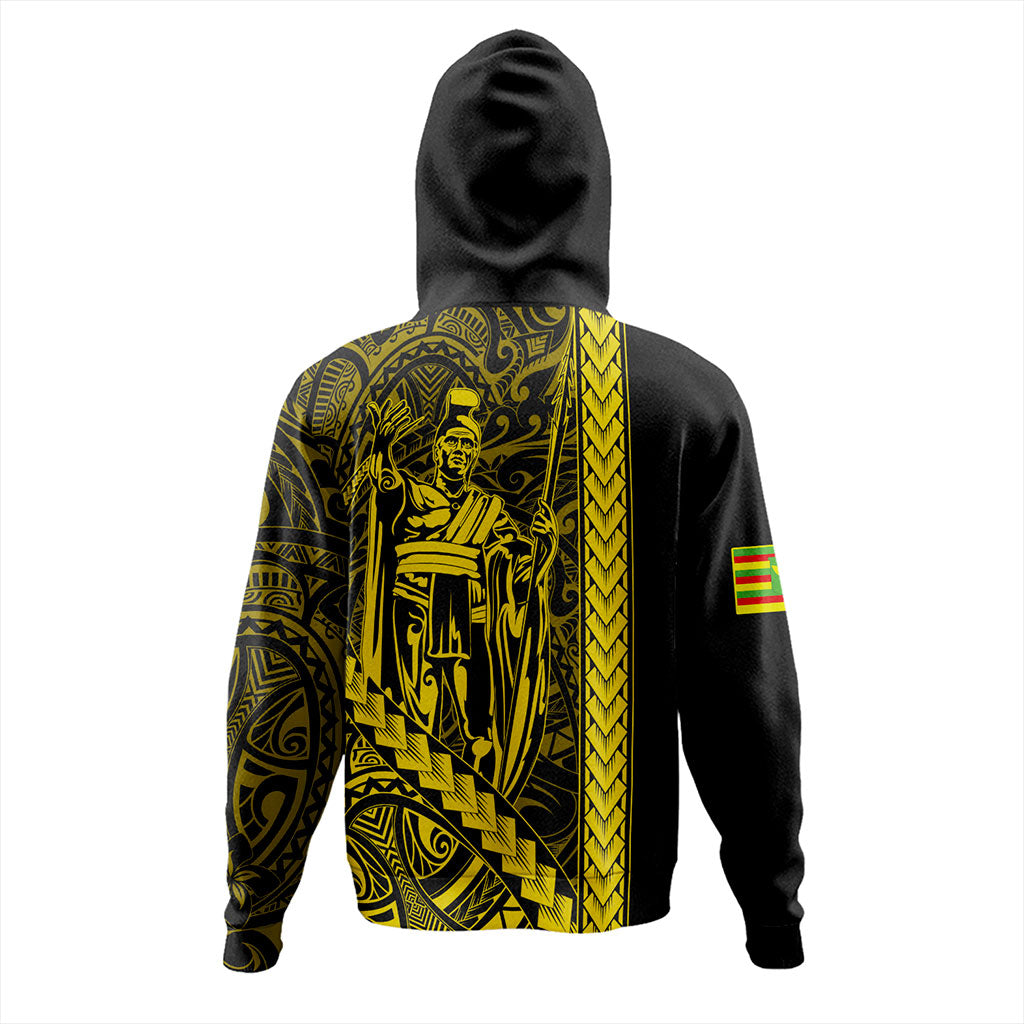 Hawaii Hoodie Tribal Polynesian Kanaka Maoli King Kamehameha