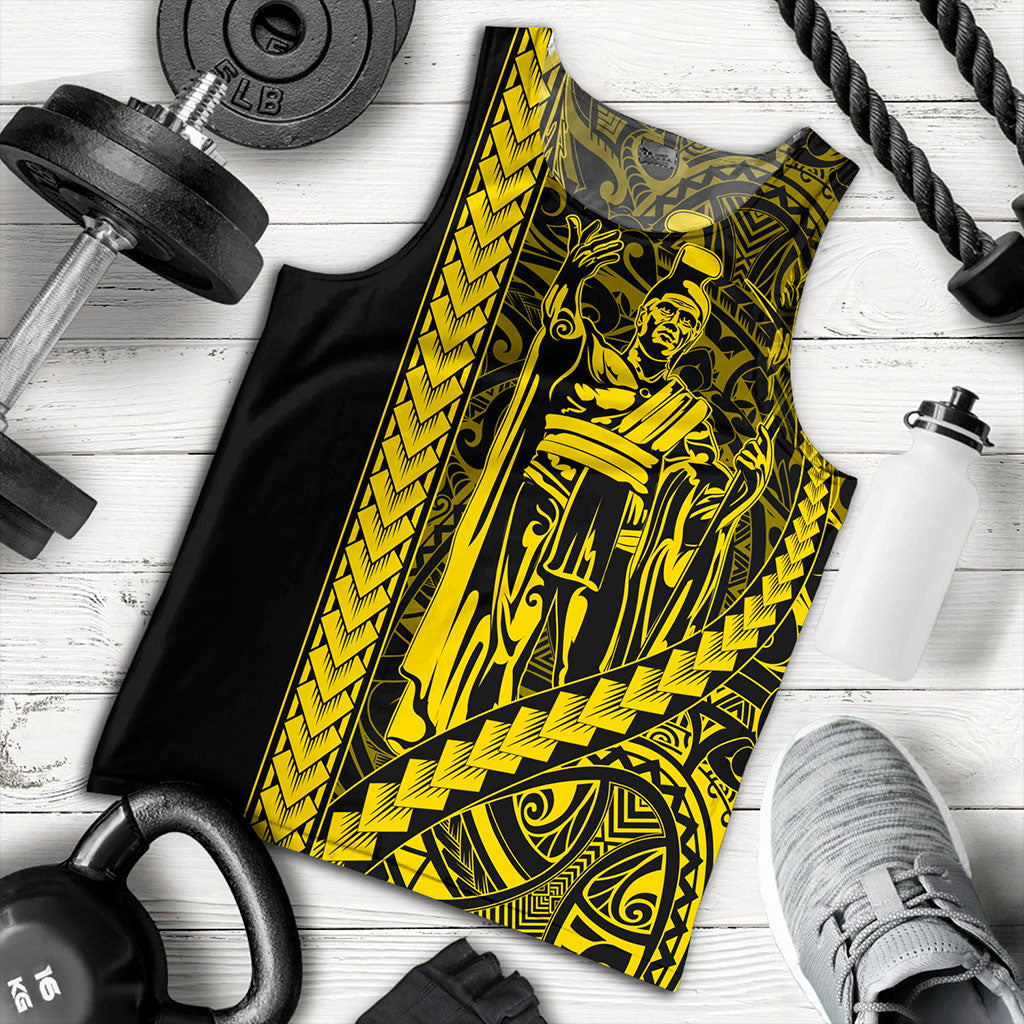 Hawaii Tank Top Tribal Polynesian Kanaka Maoli King Kamehameha