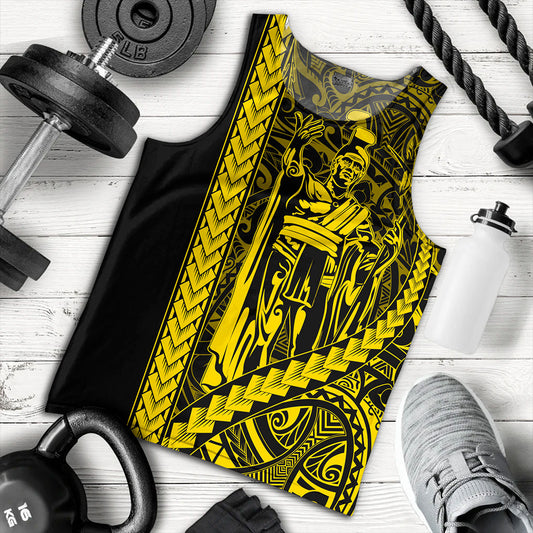 Hawaii Tank Top Tribal Polynesian Kanaka Maoli King Kamehameha