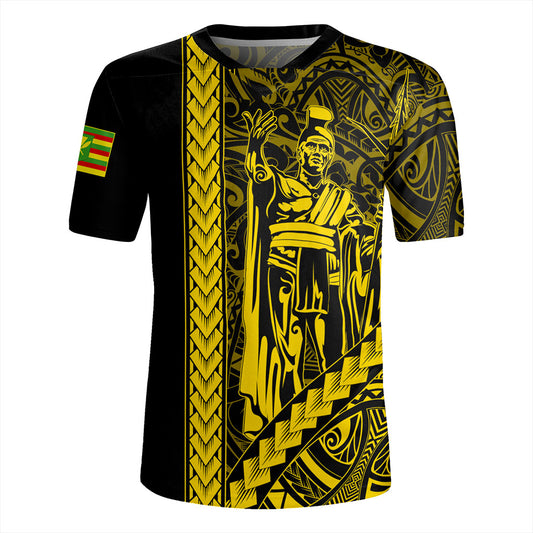 Hawaii Rugby Jersey Tribal Polynesian Kanaka Maoli King Kamehameha
