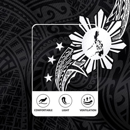 Philippines Filipinos Rugby Jersey Tribal Tattoo Art Style