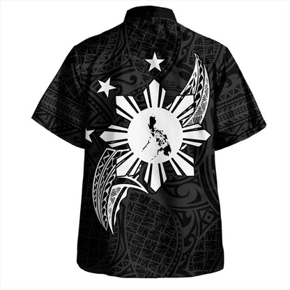 Philippines Filipinos Hawaiian Shirt Tribal Tattoo Art Style