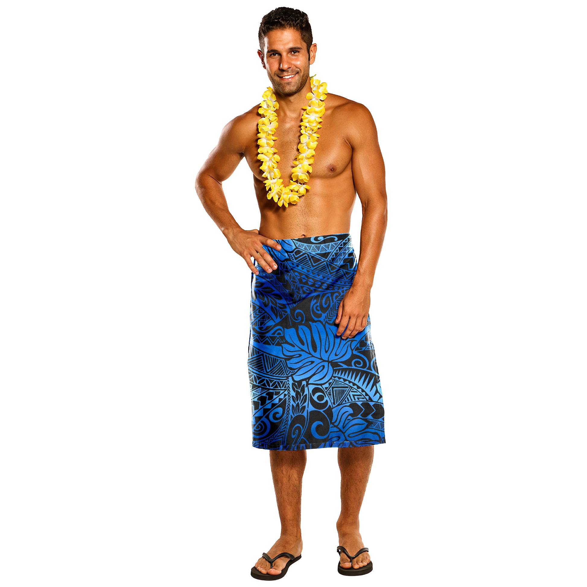 Polynesian Lavalava Tribal Polynesia Pattern Leaf