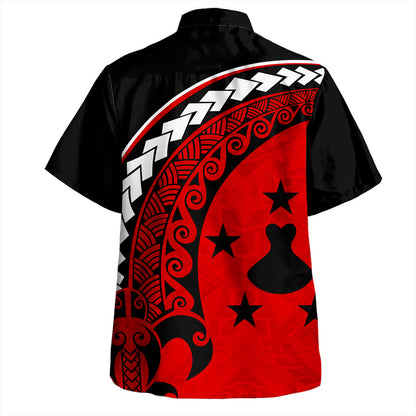 Marquesas Islands Hawaiian Shirt Turtle Polynesian Tribal Coat Of Arms
