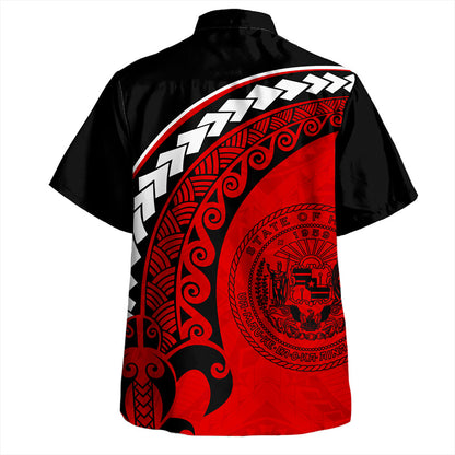 Hawaii Hawaiian Shirt Turtle Polynesian Tribal Coat Of Arms