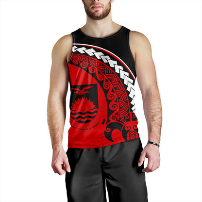 Kiribati Tank Top Turtle Polynesian Tribal Coat Of Arms