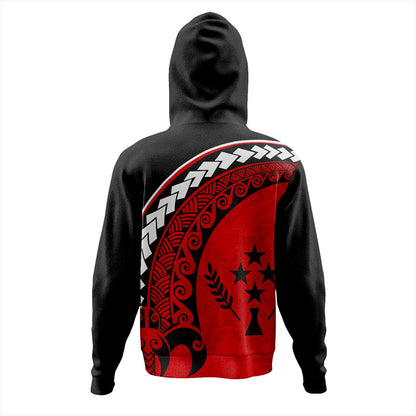 Kosrae Hoodie Turtle Polynesian Tribal Coat Of Arms