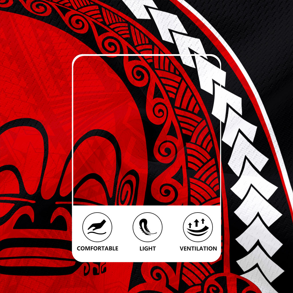 Marquesas Islands Rugby Jersey Turtle Polynesian Tribal Coat Of Arms