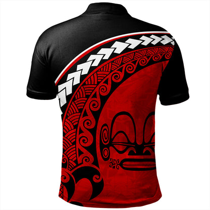 Marquesas Islands Polo Shirt Turtle Polynesian Tribal Coat Of Arms
