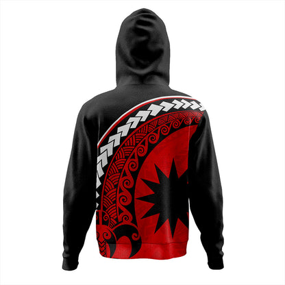 Nauru Hoodie Turtle Polynesian Tribal Coat Of Arms