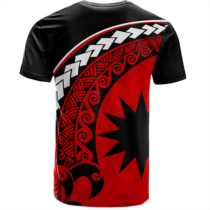 Nauru T-Shirt Turtle Polynesian Tribal Coat Of Arms