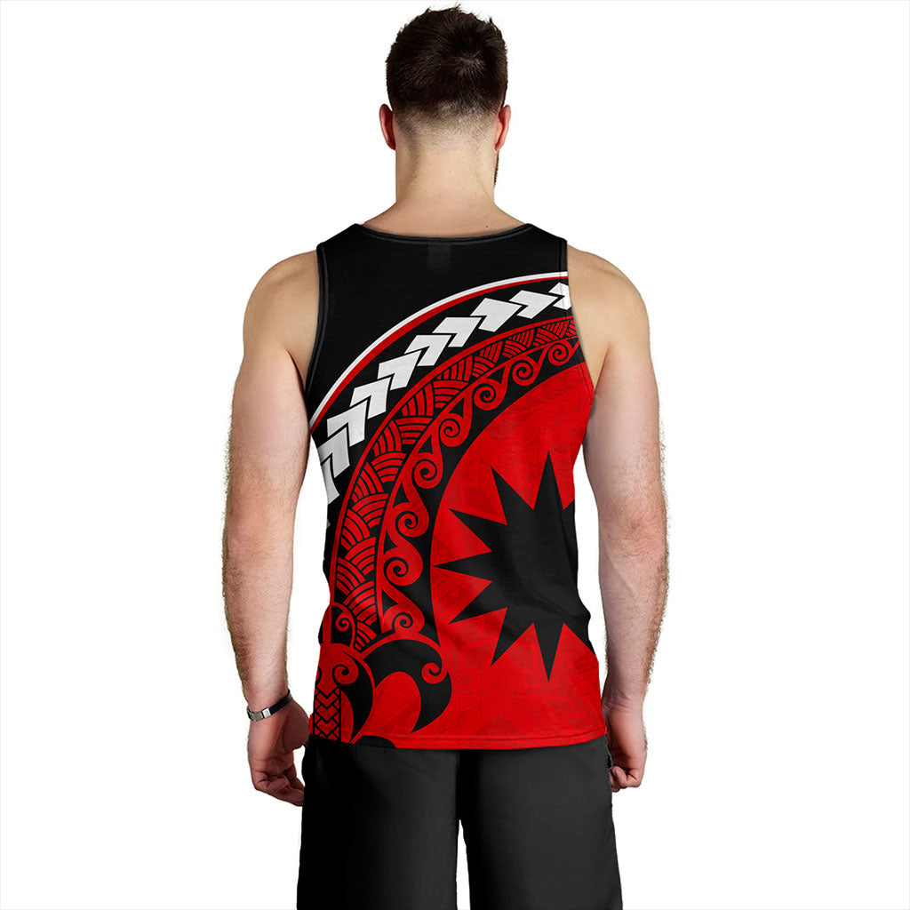 Nauru Tank Top Turtle Polynesian Tribal Coat Of Arms