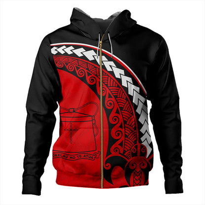 Tokelau Hoodie Turtle Polynesian Tribal Coat Of Arms