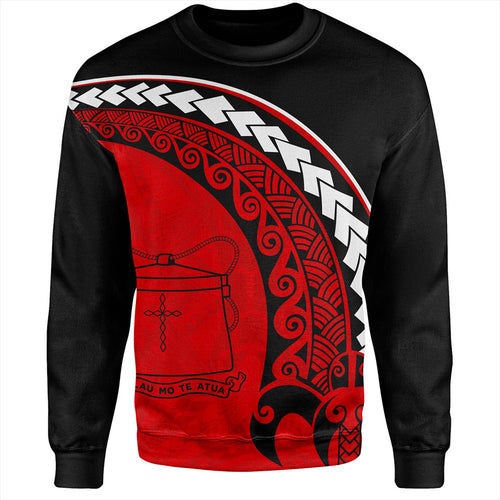 Tokelau Sweatshirt Turtle Polynesian Tribal Coat Of Arms