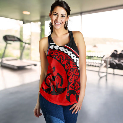Vanuatu Women Tank Turtle Polynesian Tribal Coat Of Arms