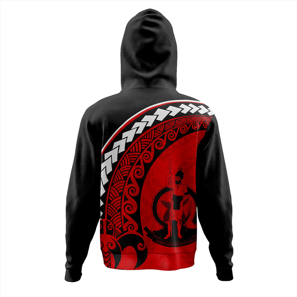 Vanuatu Hoodie Turtle Polynesian Tribal Coat Of Arms
