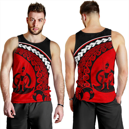 Vanuatu Tank Top Turtle Polynesian Tribal Coat Of Arms