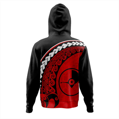 Yap State Hoodie Turtle Polynesian Tribal Coat Of Arms