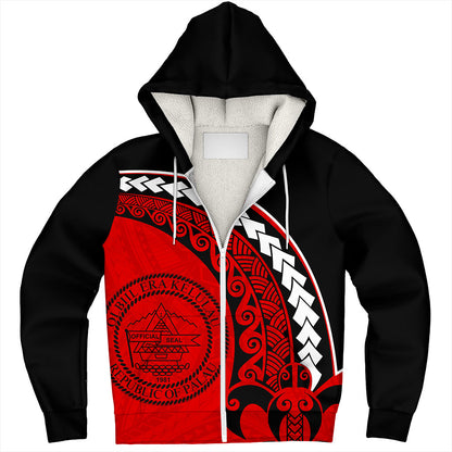 Palau Sherpa Hoodie Turtle Polynesian Tribal Coat Of Arms