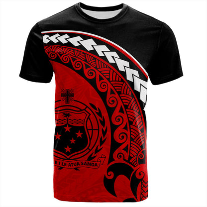 Samoa T-Shirt Turtle Polynesian Tribal Coat Of Arms