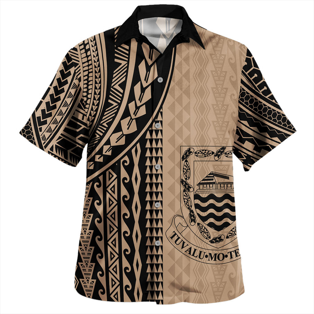 Tuvalu Hawaiian Shirt Polynesian Tattoo