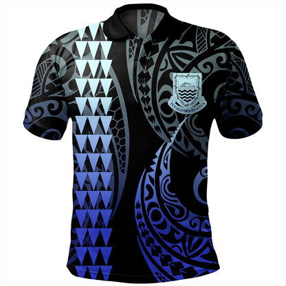 Tuvalu Polo Shirt Kakau Style