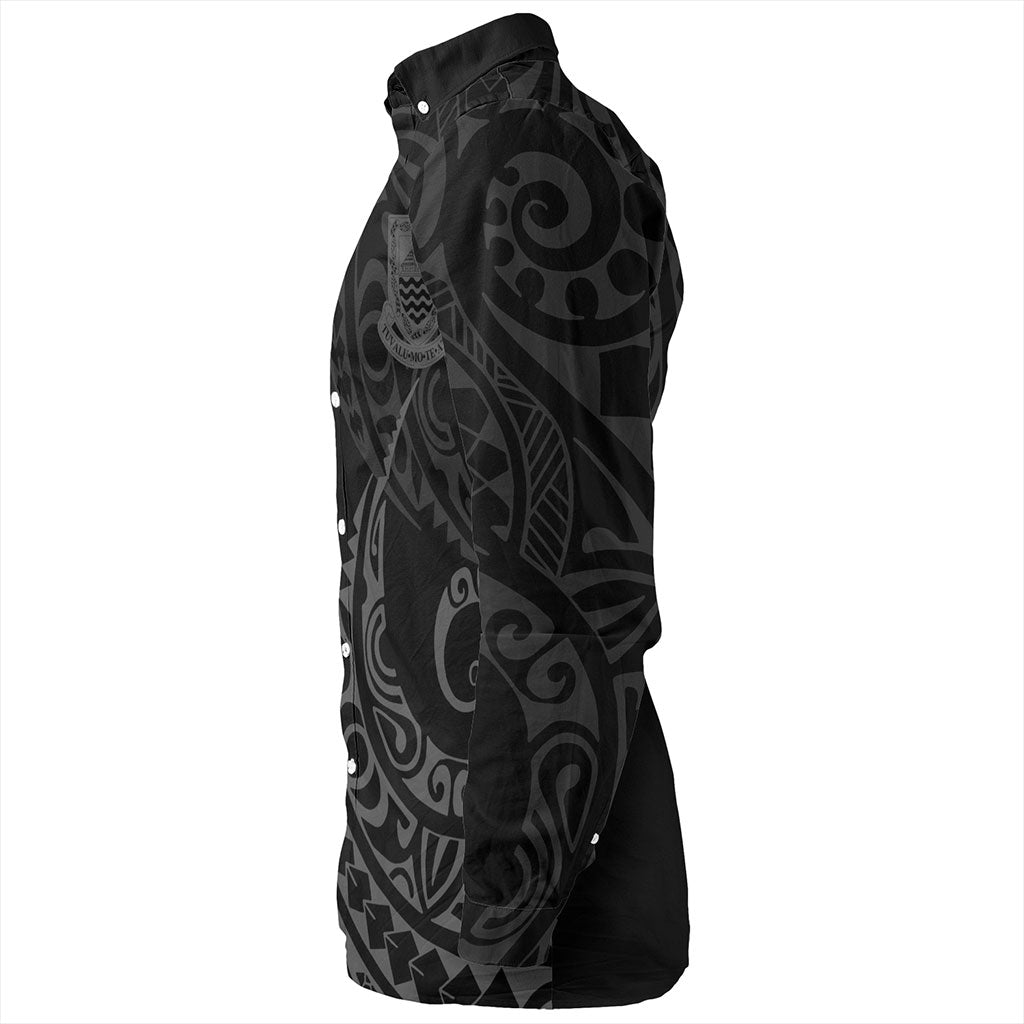 Tuvalu Long Sleeve Shirt Kakau Style