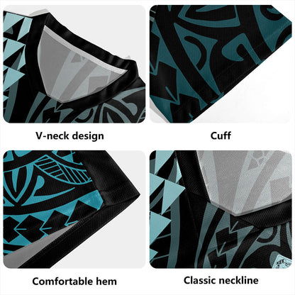 Tuvalu Rugby Jersey Kakau Style Ver.1